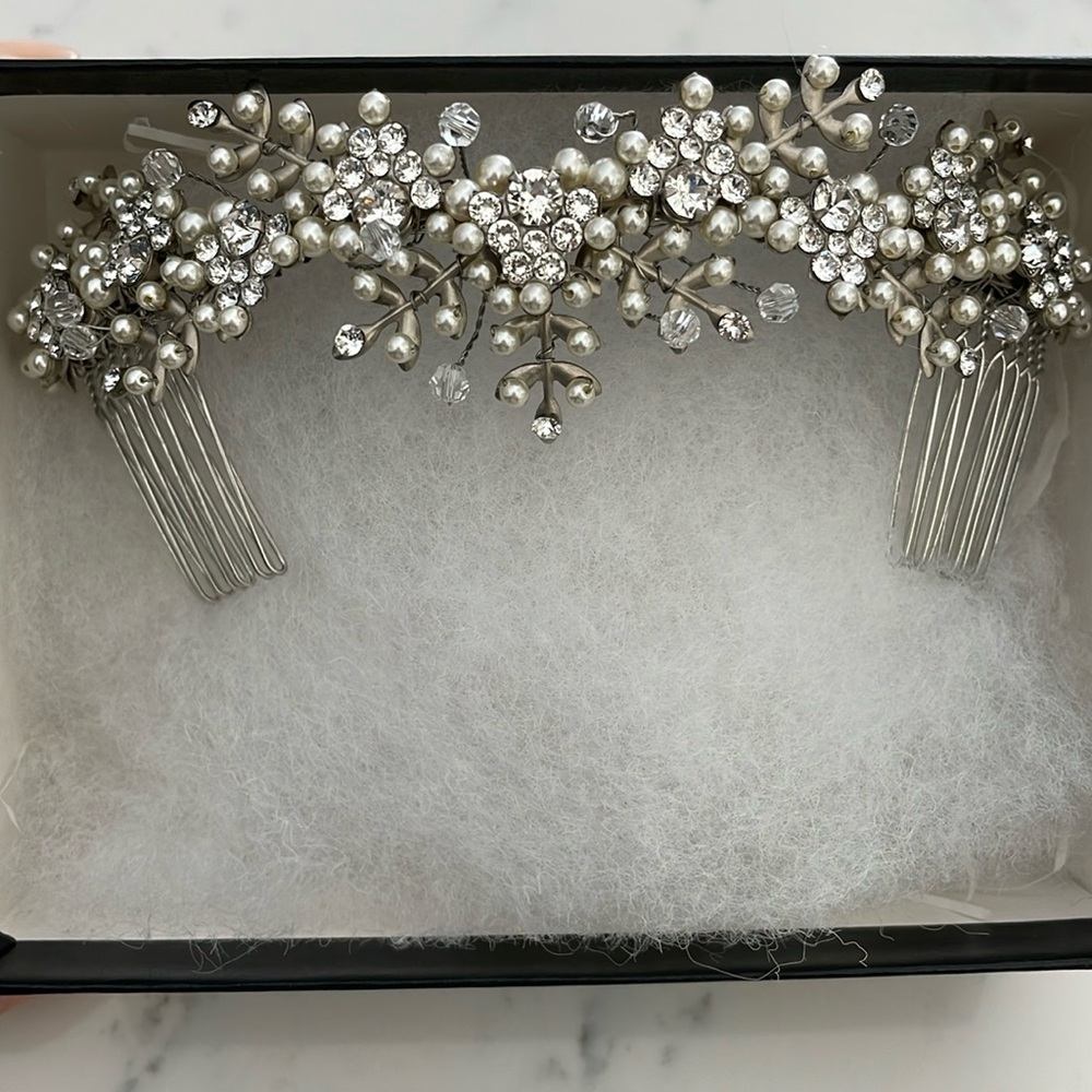 Swarovski Crystal Bridal Hair Comb